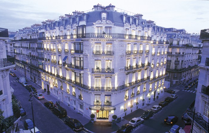 La hotel paris hotels france star luxury tremoille exterior five luxurious hôtel most twitter located stories